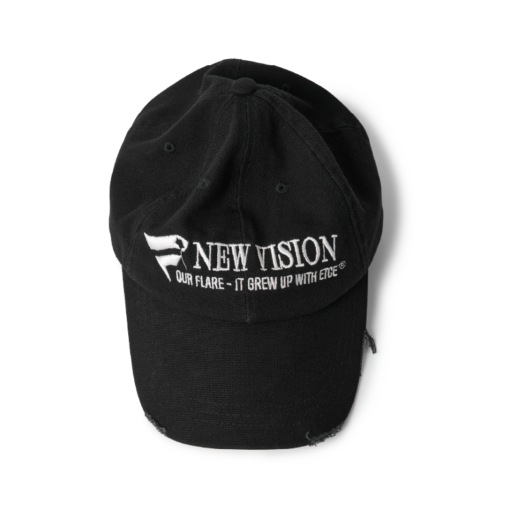ET2500CA01BK ETCE New Vision Destroyed Washed Cap Black