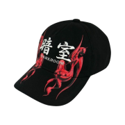 Darkr8m Studio x Surin White Logo Cap Black