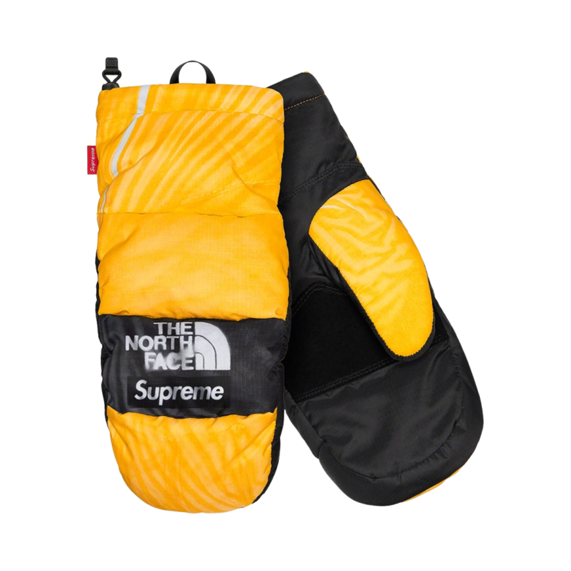 슈프림 x 노스페이스 트롱프 뢰유 프린티드 몬타나 미트 옐로우 - 23SS(Supreme x The North Face Trompe L'oeil Printed Montana Mitt Yellow - 23SS) - 3