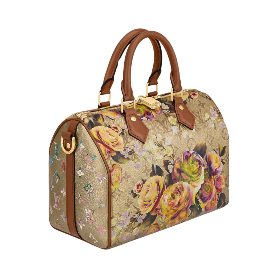 루이비통 스피디 반둘리에 25 플로랄 골드(Louis Vuitton Speedy Bandouliere 25 Floral Gold) - 2