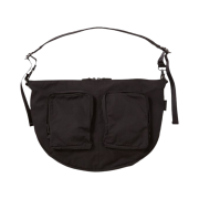 Amiacalva Gabardine Body Bag Black