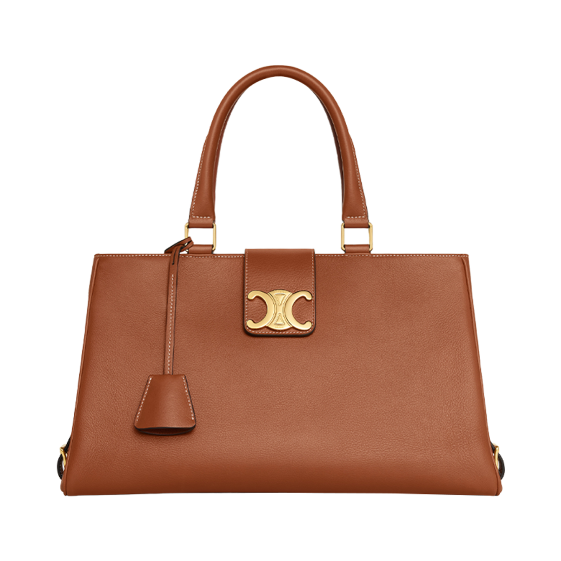 (W) 셀린느 미디움 아폴린 백 서플 카프스킨 탄