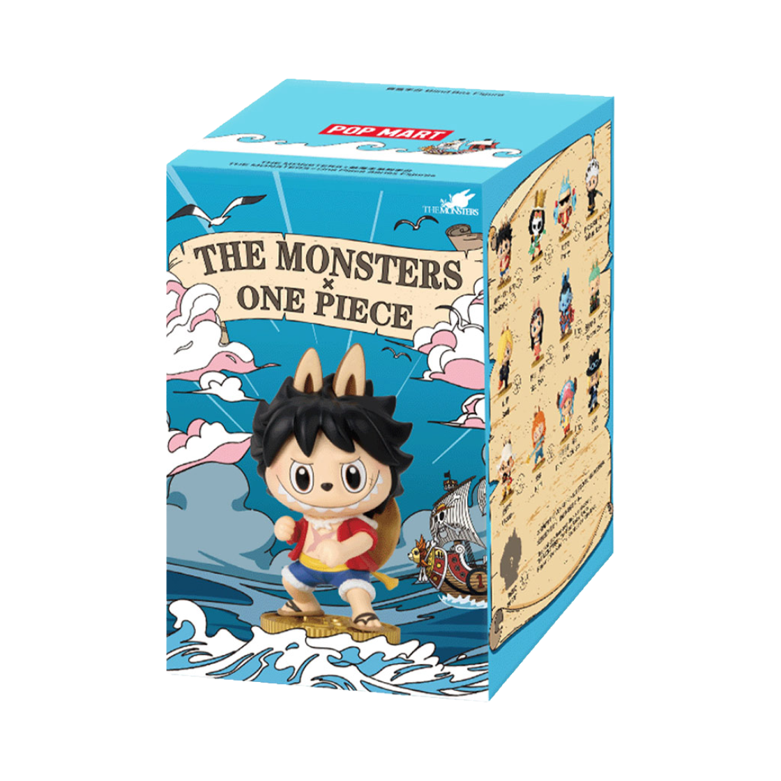 팝마트 라부부 더 몬스터즈 x 원피스 시리즈 피규어 미개봉 랜덤박스 (1개입)(Pop Mart Labubu The Monsters x One Piece Series Figures Sealed Case (1 Blind Box))