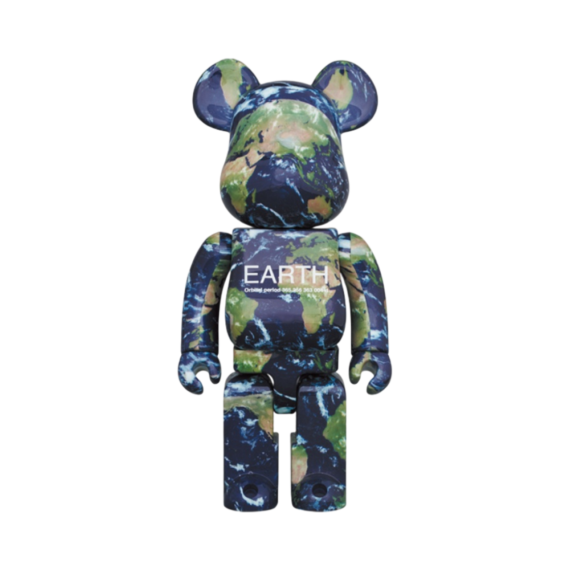 베어브릭 25주년 전시회 어스 100% & 400% 세트(Bearbrick 25th Anniversary Exhibition Earth 100% & 400% Set) - 2