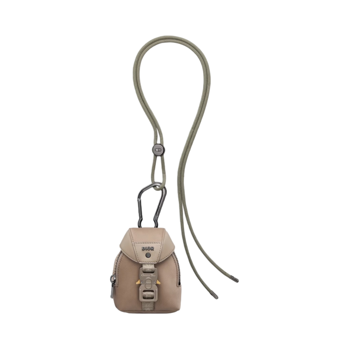 디올 나노 디올 코브라 백팩 브라운 업사이클 나일론(Dior Nano Dior Cobra Backpack Brown Upcycled Nylon) - 1