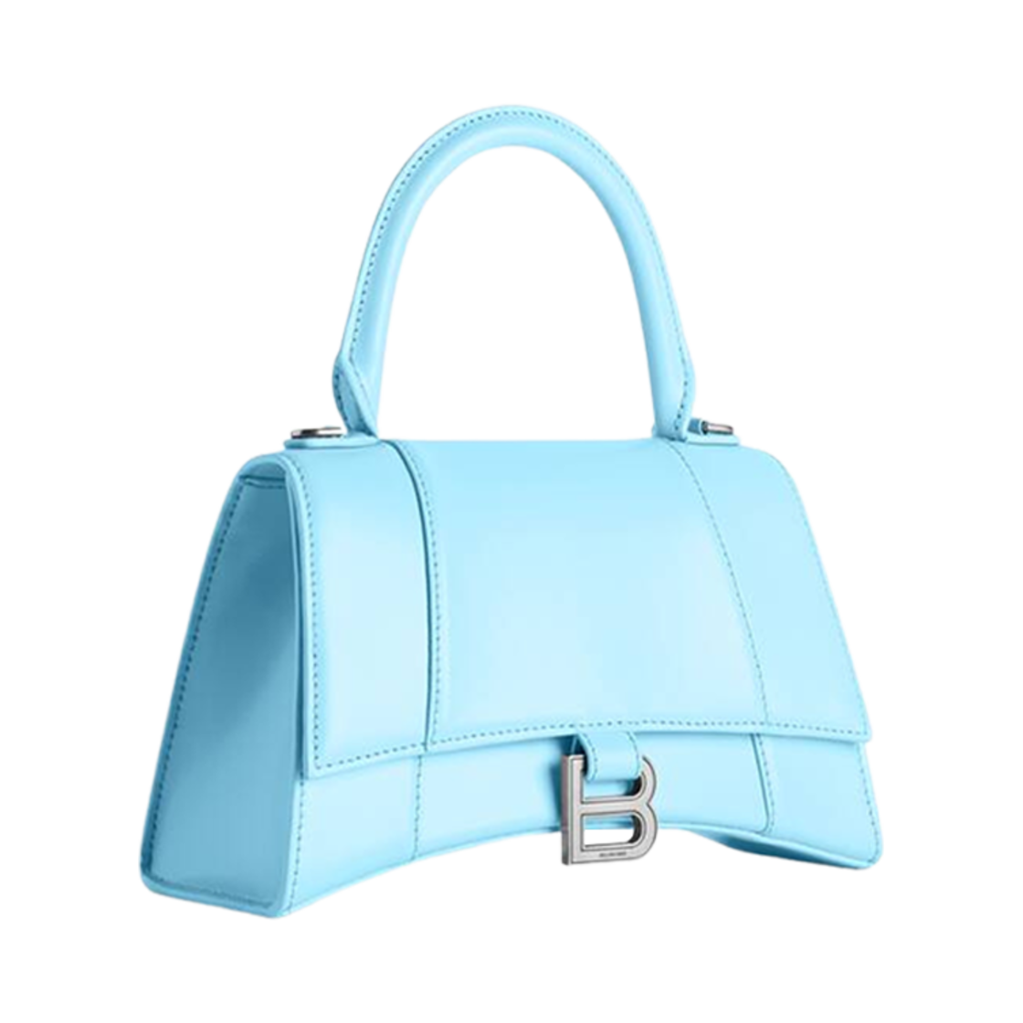 발렌시아가 아워글래스 스몰 핸드백 박스 블루(Balenciaga Hourglass Small Handbag Box Blue) - 2