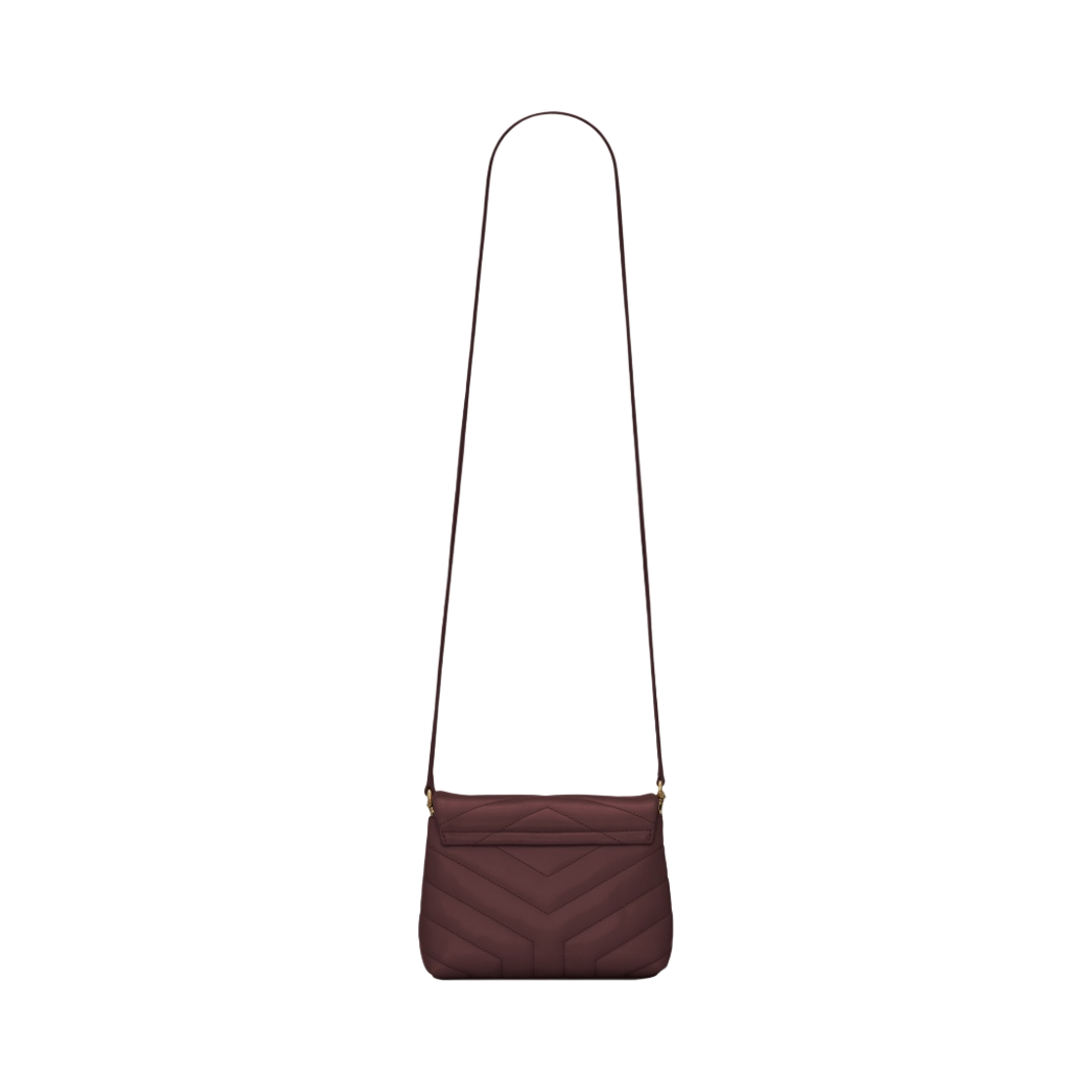 생로랑 퀼티드 Y 레더 루루 토이 스태랩백 루즈 리전(Saint Laurent Loulou Toy Strap Bag in Quilted Y Leather Rouge Legion) - 3