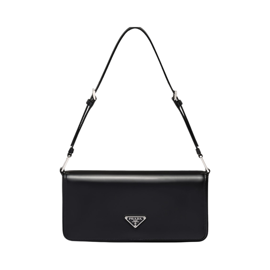 1BD323-ZO6-F0002 Prada Brushed Leather Prada Femme Bag Black