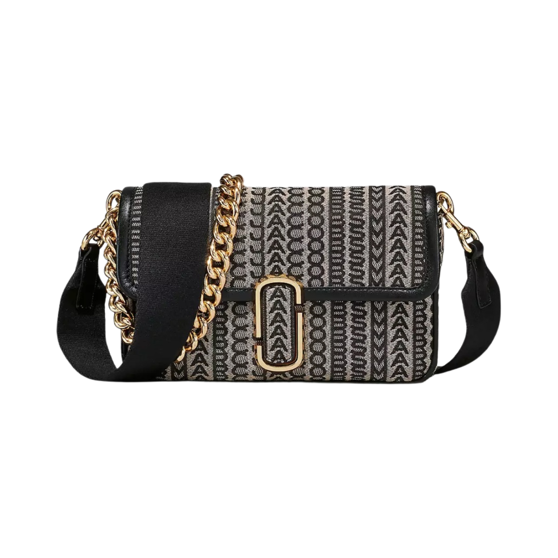 H955M06PF22-261 Marc Jacobs The Monogram J Marc Shoulder Bag Beige Multicolor - 대표 이미지 #1