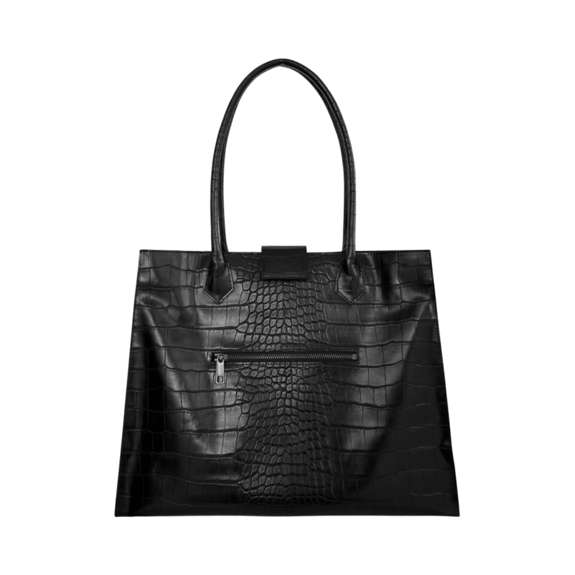보헤미안 서울 빅 크록 숄더백 블랙(Bohemian Seoul Big Croc Shoulder Bag Black) - 2