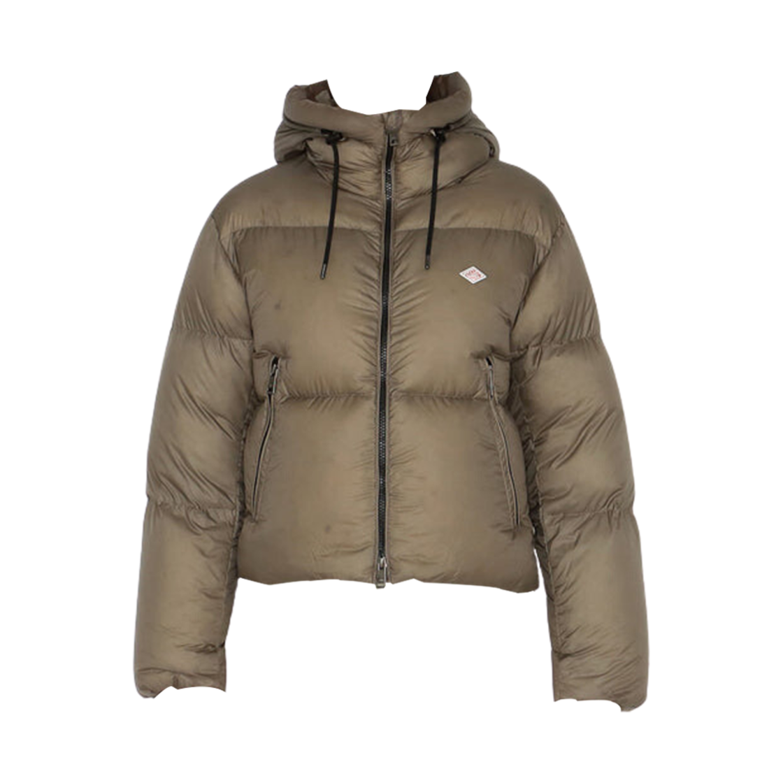 (W) 단톤 마이크로 립스탑 미들 다운 블루종 다크 베이지((W) Danton Micro Ripstop Middle Down Blouson Dark Beige)