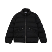 Stone Island 43028 Seamless Tunnel Nylon Down-TC Anti Drop Down Blouson Black - 24FW
