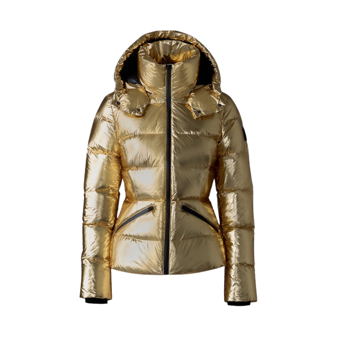 MADALYN-M (W) Mackage Madalyn-M Metallic Laminate Down Jacket Gold