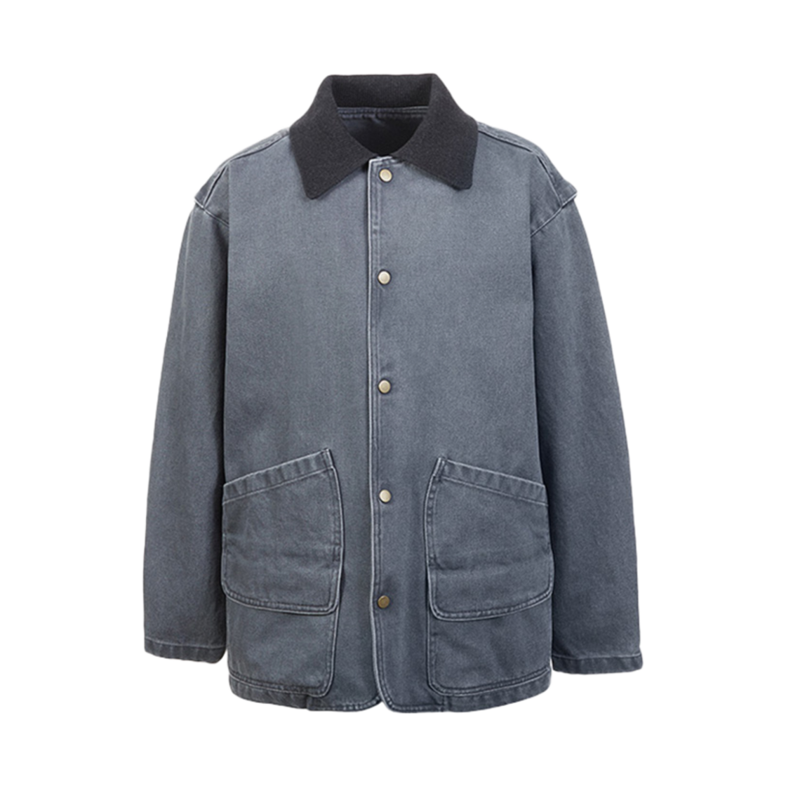 르917 니트 카라 필드 자켓 네이비(Le17Septembre Knit Collar Field Jacket Navy)