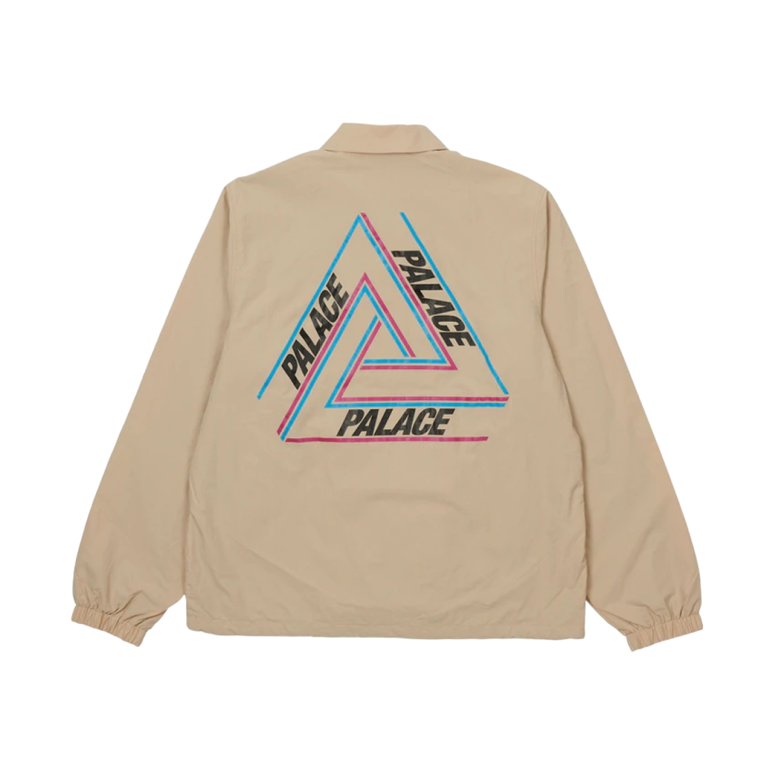 팔라스 트라이 아웃라인 코치 자켓 탄 - 22SS
