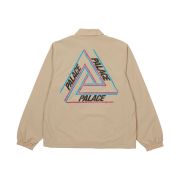 Palace Tri Outline Coach Jacket Tan - 22SS