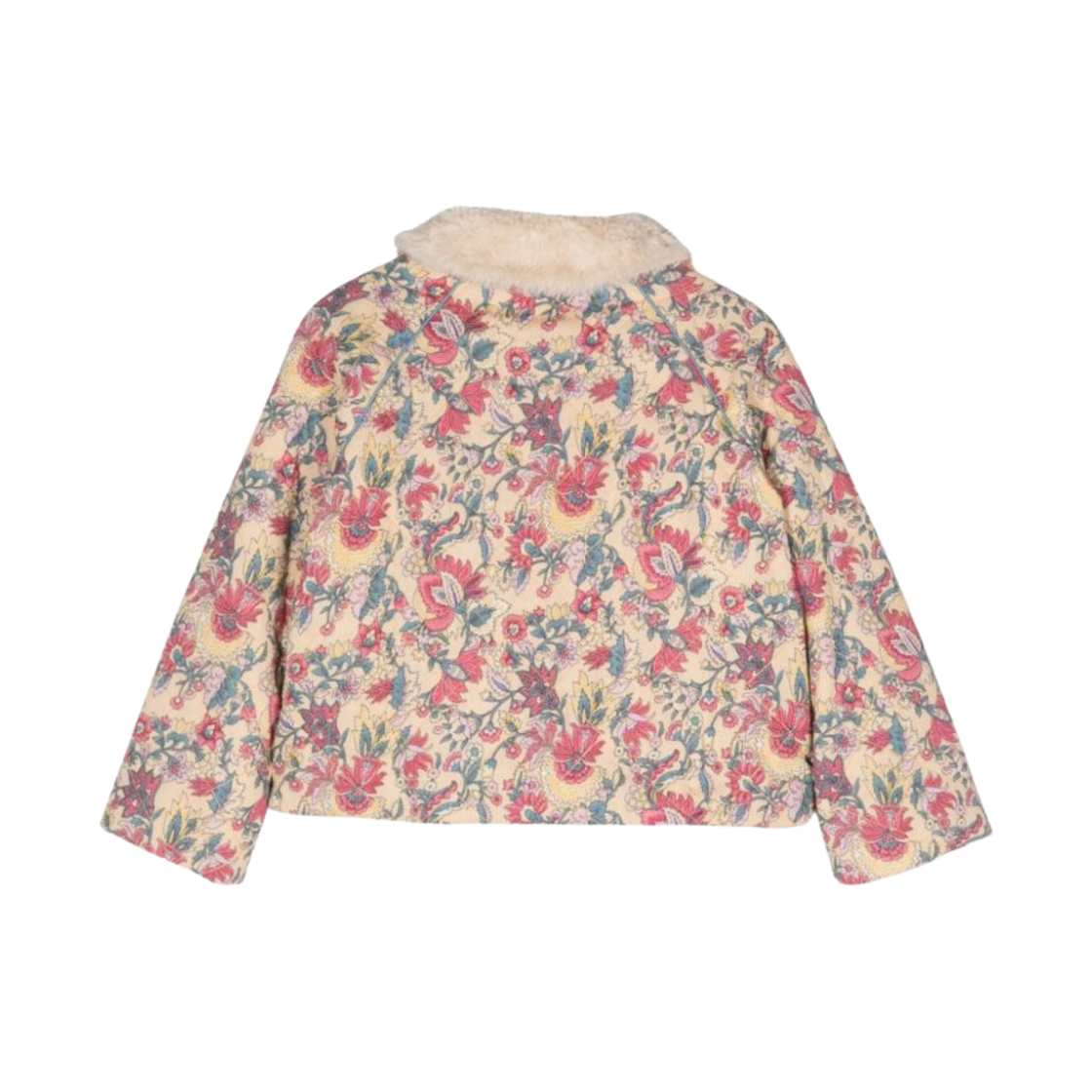 (키즈) 루이스 미샤 자스미나 버터 플라워 프린트 자켓 핑크((Kids) Louise Misha Jasmina Butter Flowers Print Jacket Pink)