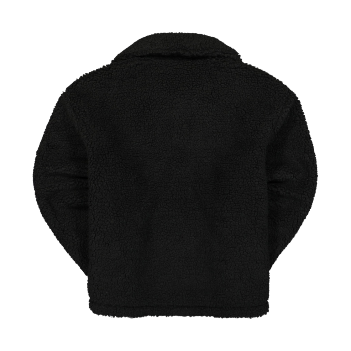 (W) 나이키 NSW GX 스우시 쉐르파 풀 집 자켓 블랙 - US/EU((W) Nike NSW GX Swoosh Sherpa Full Zip Jacket Black - US/EU) - 2