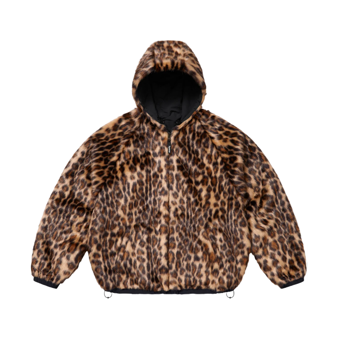 슈프림 포우 퍼 리버시블 후드 트랙 자켓 블랙 - 25SS(Supreme Faux Fur Reversible Hooded Track Jacket Black - 25SS) - 4