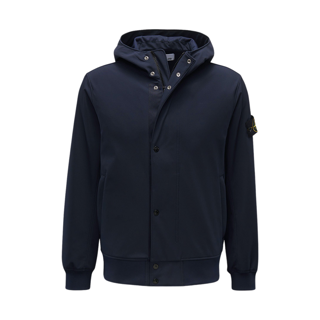 K1S1541000-90S0A22-V0020 Stone Island 4100090 Wappen Patch Hooded Jacket Navy Blue - 25SS