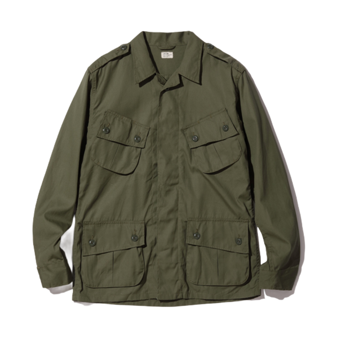 BR12247 Buzz Rickson's Coat Combat Tropical Olive