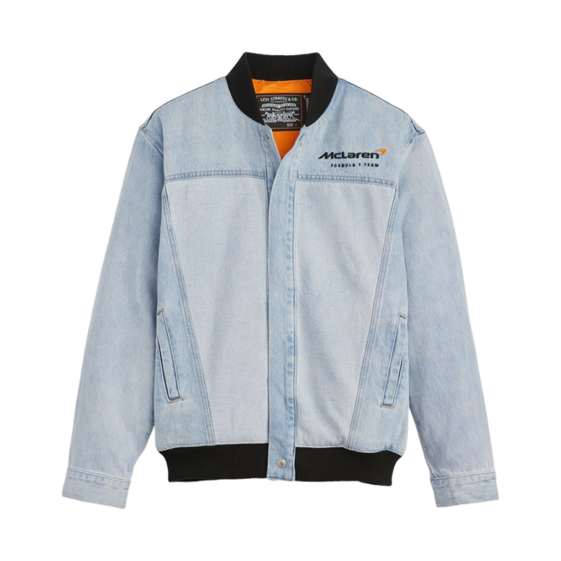 리바이스 x 맥라렌 트랙 트러커 자켓 라이트 인디고(Levi’s x McLaren Track Trucker Jacket Light Indigo)