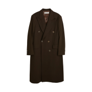 (W) Our Legacy Db Coat Brown Exquisite Wool