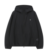 SLOW RECORD HOUSE Unisex Mesh Lightweight Jacket Black