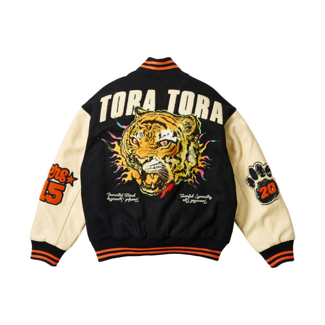 - Palace Tora Tora Varsity Jacket Navy - 25SS