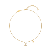 (W) Louis Vuitton LV Iconic Necklace Gold