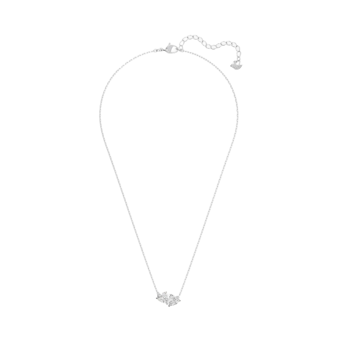 Swarovski (W) Swarovski Attract Soul Heart Necklace White Rhodium Plated · ONE SIZE