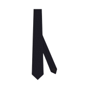 Dior Silk Oblique Tie Black