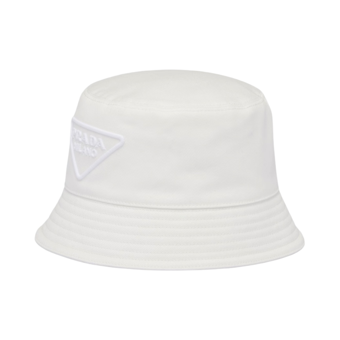 프라다 드릴 버킷햇 화이트(Prada Drill Bucket Hat White) - 1