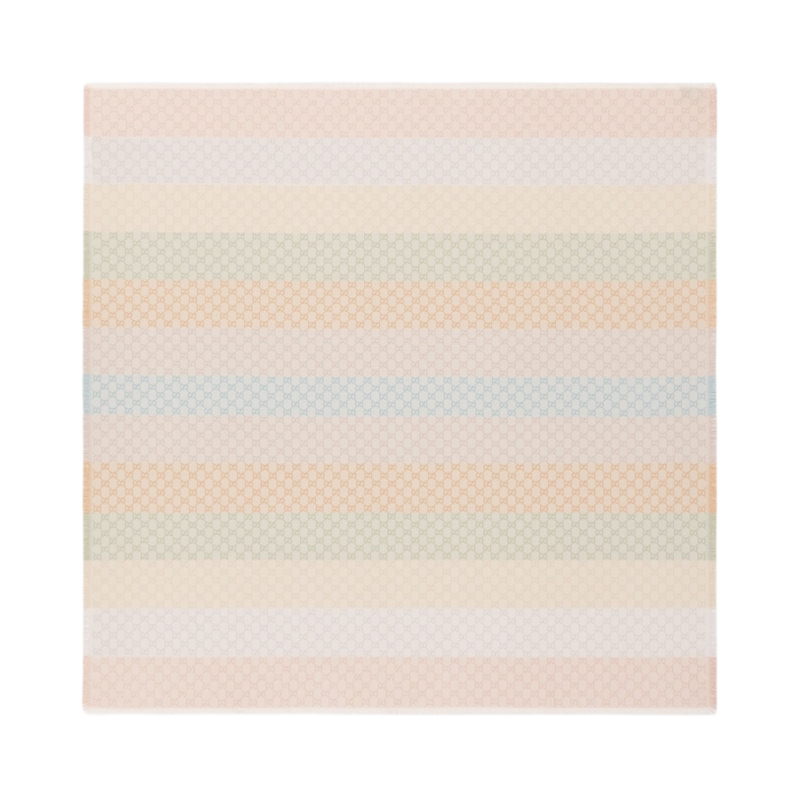 (W) 구찌 GG 자카드 숄 파스텔 GG 자카드((W) Gucci GG Jacquard Shawl Pastel GG Jacquard) - 1