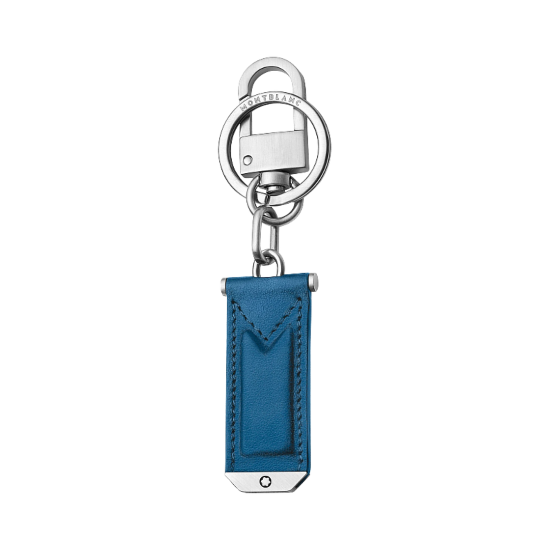 124110 Montblanc Meisterstuck Urban Key Fob Cobalt