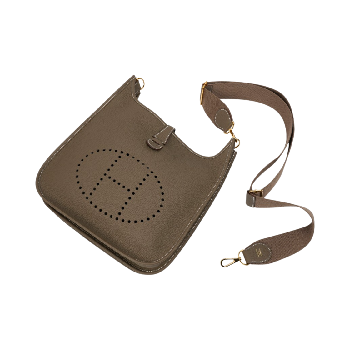 에르메스 에블린 III 29 클레망스 & 골드 하드웨어 에뚜쁘(Hermes Evelyne III 29 Bag Clemence & Gold Etoupe) - 2