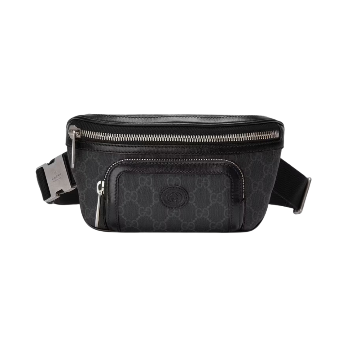 구찌 인터로킹 G 벨트백 블랙