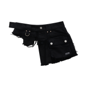 Vacant Archive Aaron Layered Pocket Belt Black