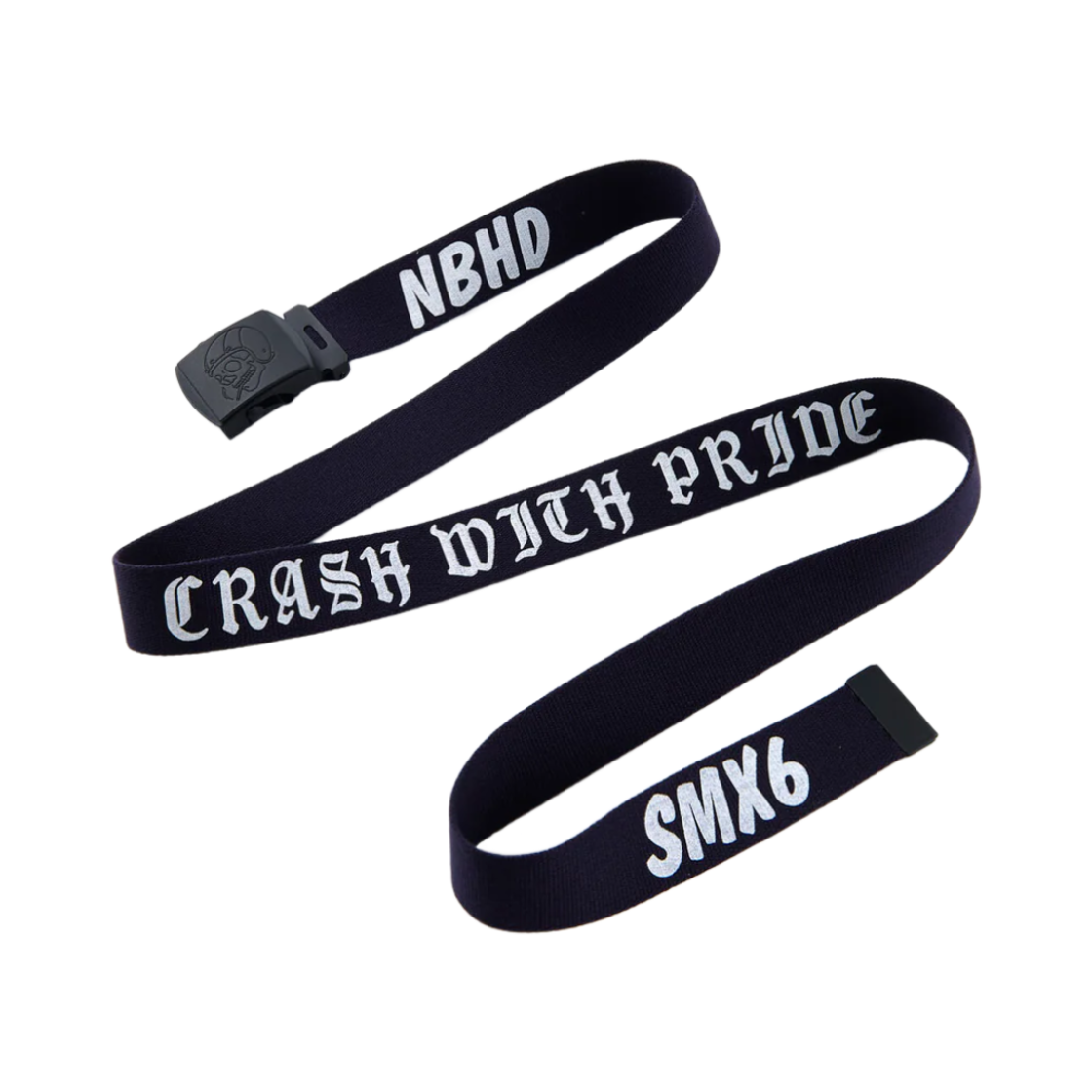 251MYSMN-AC01S/HR8-0000-C76 Neighborhood x Saint Mxxxxxx STHD GI Belt Navy - 25SS