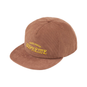 Supreme Champagne Corduroy 5-Panel Brown - 24SS