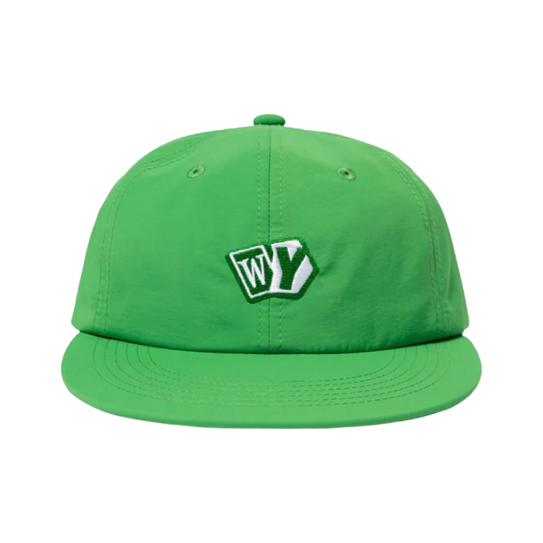 베르디 웨이스티드 유스 나일론 6-패널 캡 그린(Verdy Wasted Youth Nylon 6-Panel Cap Green)