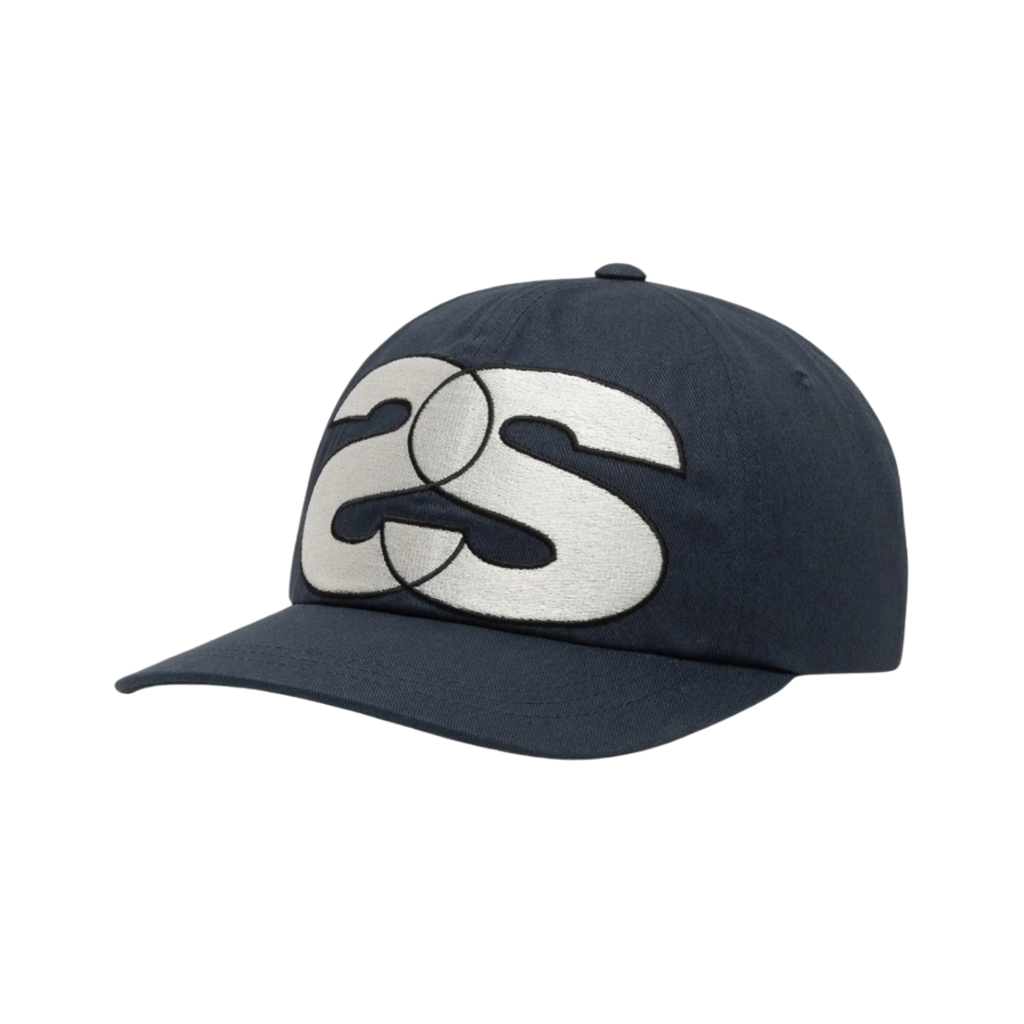 스투시 빅 SS 로우 프로 스냅백 네이비(Stussy Big SS Low Pro Snapback Navy) - 2