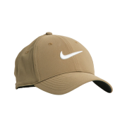 Nike Dri-Fit ADV Club Structured Swoosh Cap Khaki White