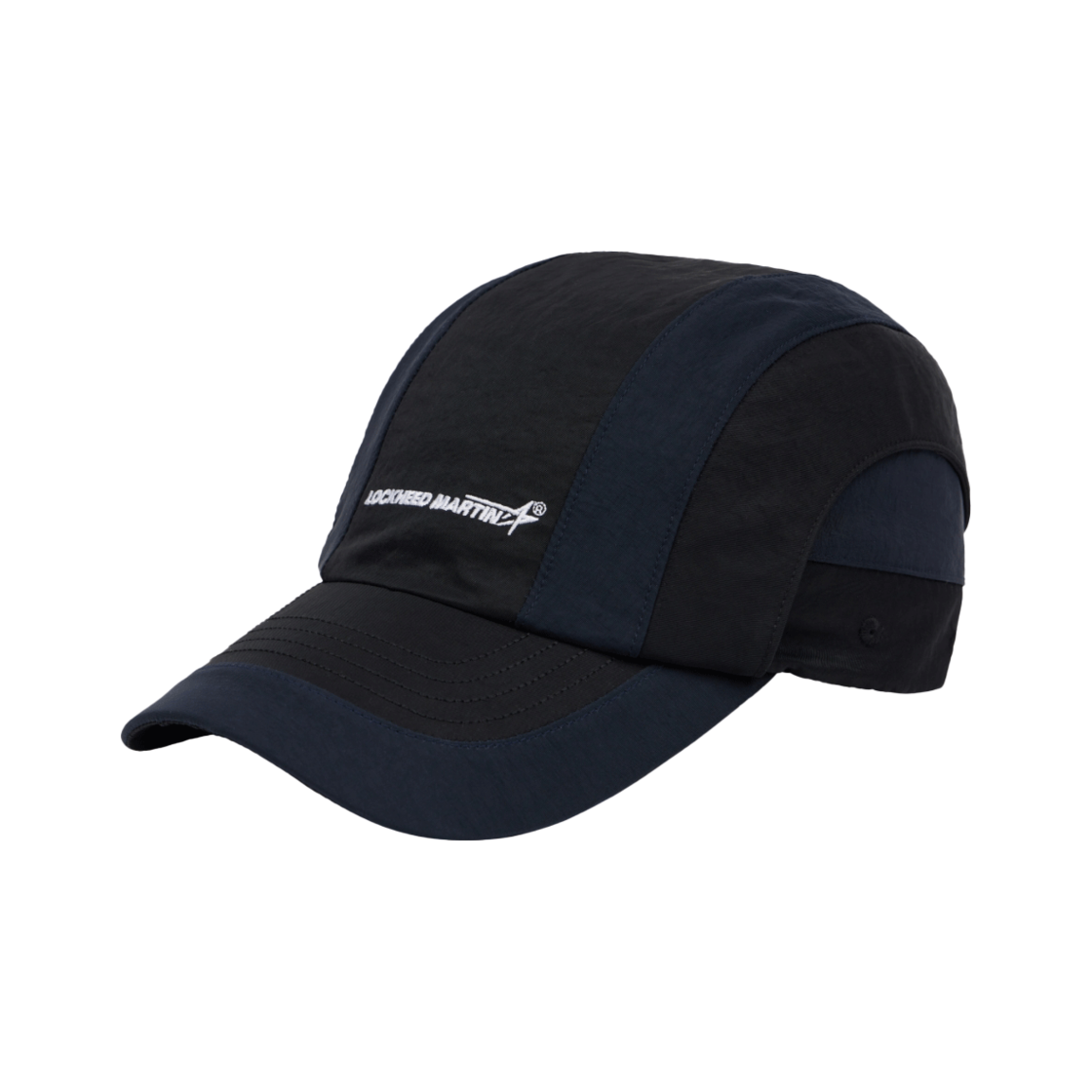 L25UAB011BLK LOCKHEED MARTIN Color Block Nylon Ball Cap Black