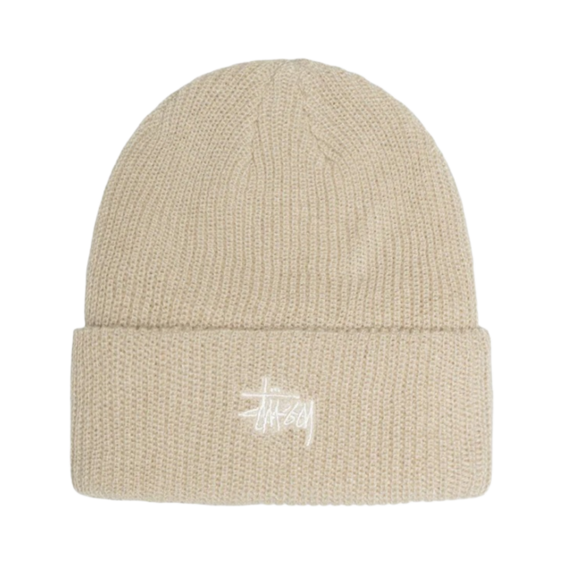 스투시 베이직 커프 비니 베이지(Stussy Basic Cuff Beanie Beige) - 1