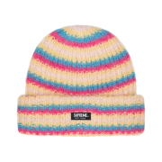Supreme Loose Stripe Beanie White - 23FW