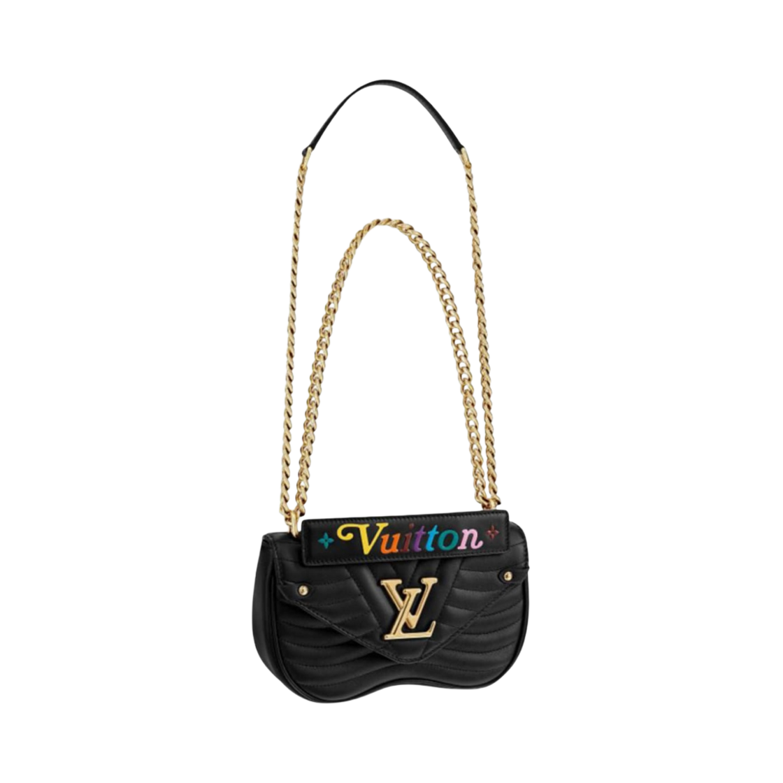M51683 Louis Vuitton New Wave Chain Bag PM Black - 대표 이미지 #1