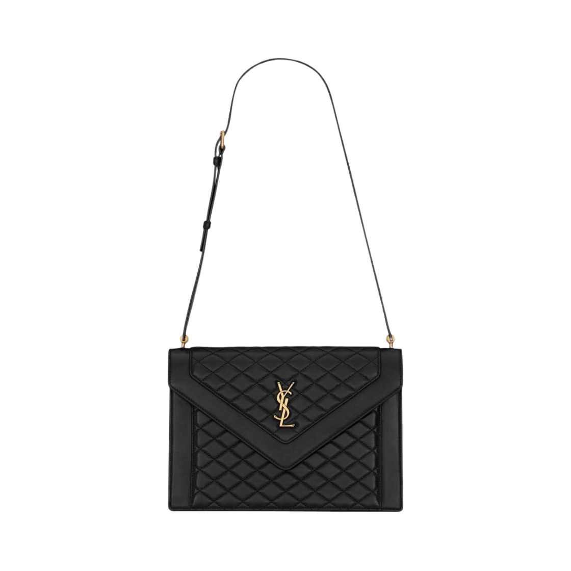 생로랑 가비 사첼 퀼티드 램스킨 블랙(Saint Laurent Gaby Satchel in Quilted Lambskin Black) - 1