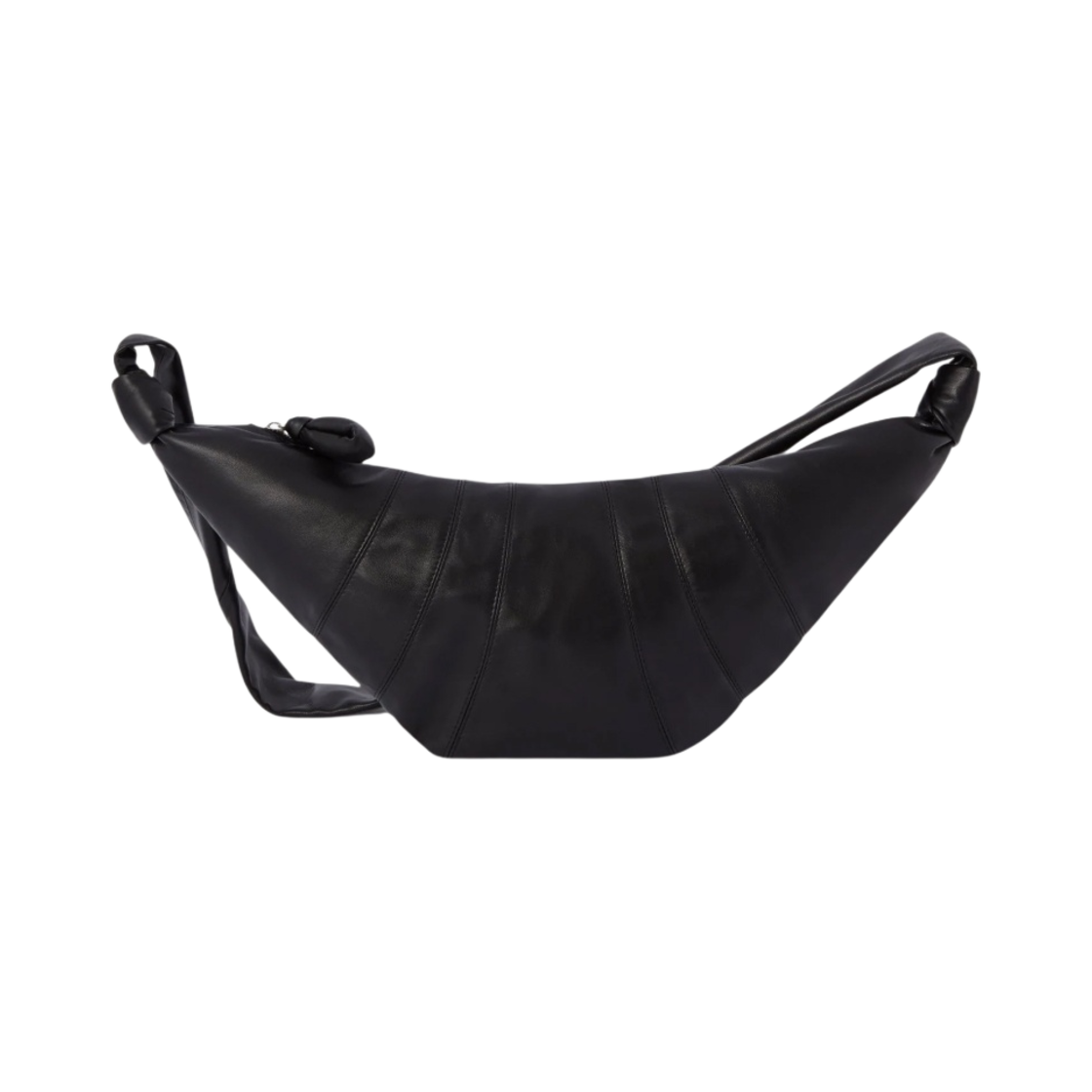 르메르 미디움 크루아상 백 소프트 나파 레더 블랙