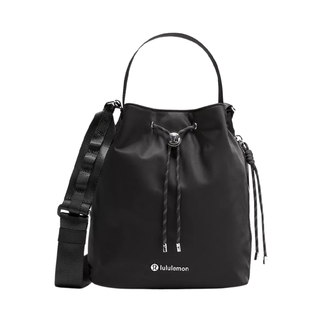 룰루레몬 드로우스트링 버킷 크로스바디백 5L 블랙(Lululemon Drawstring Bucket Crossbody Bag 5L Black)